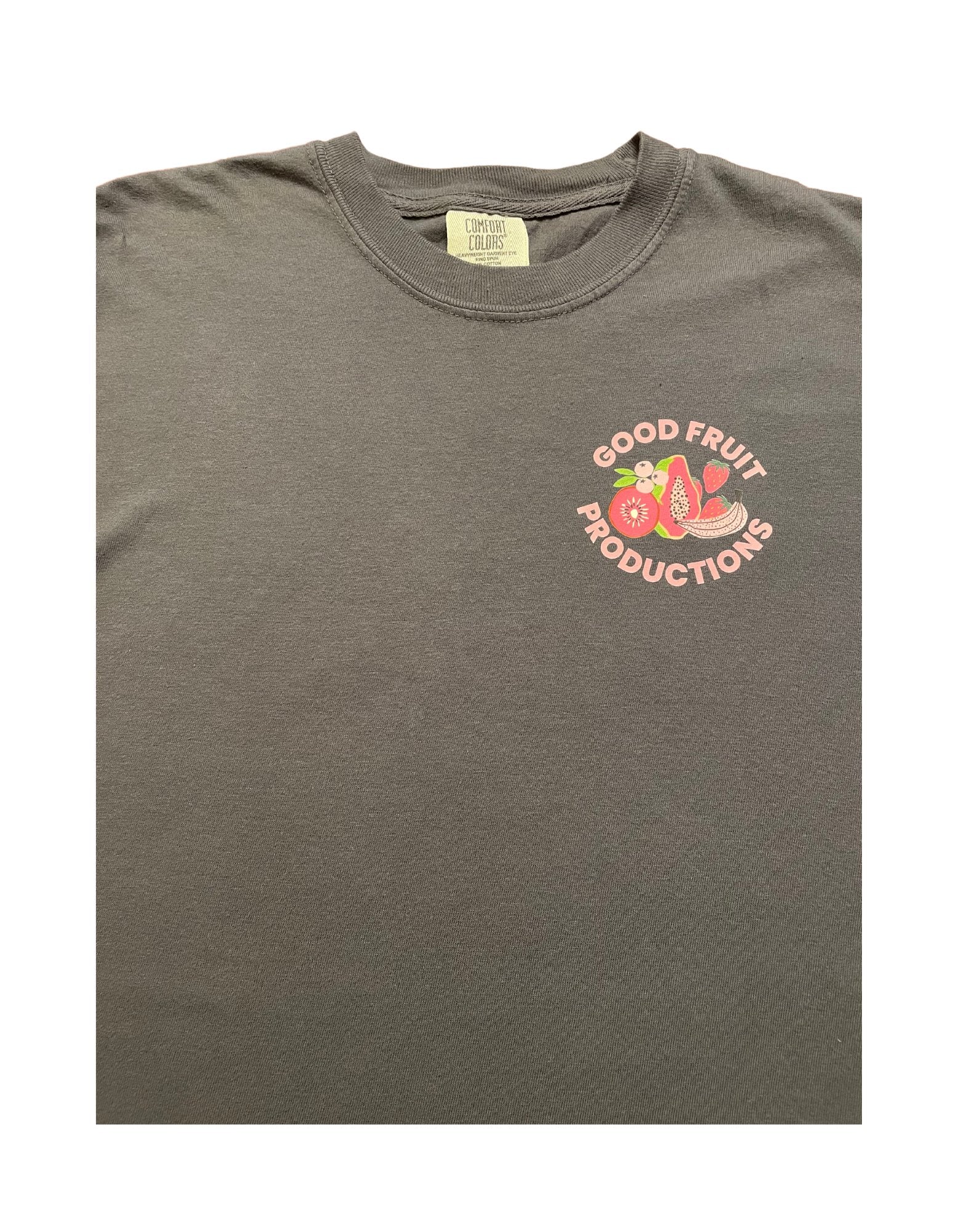 In The Beginning (Graphite) - Heavyweight Tee - Good Fruit Productions