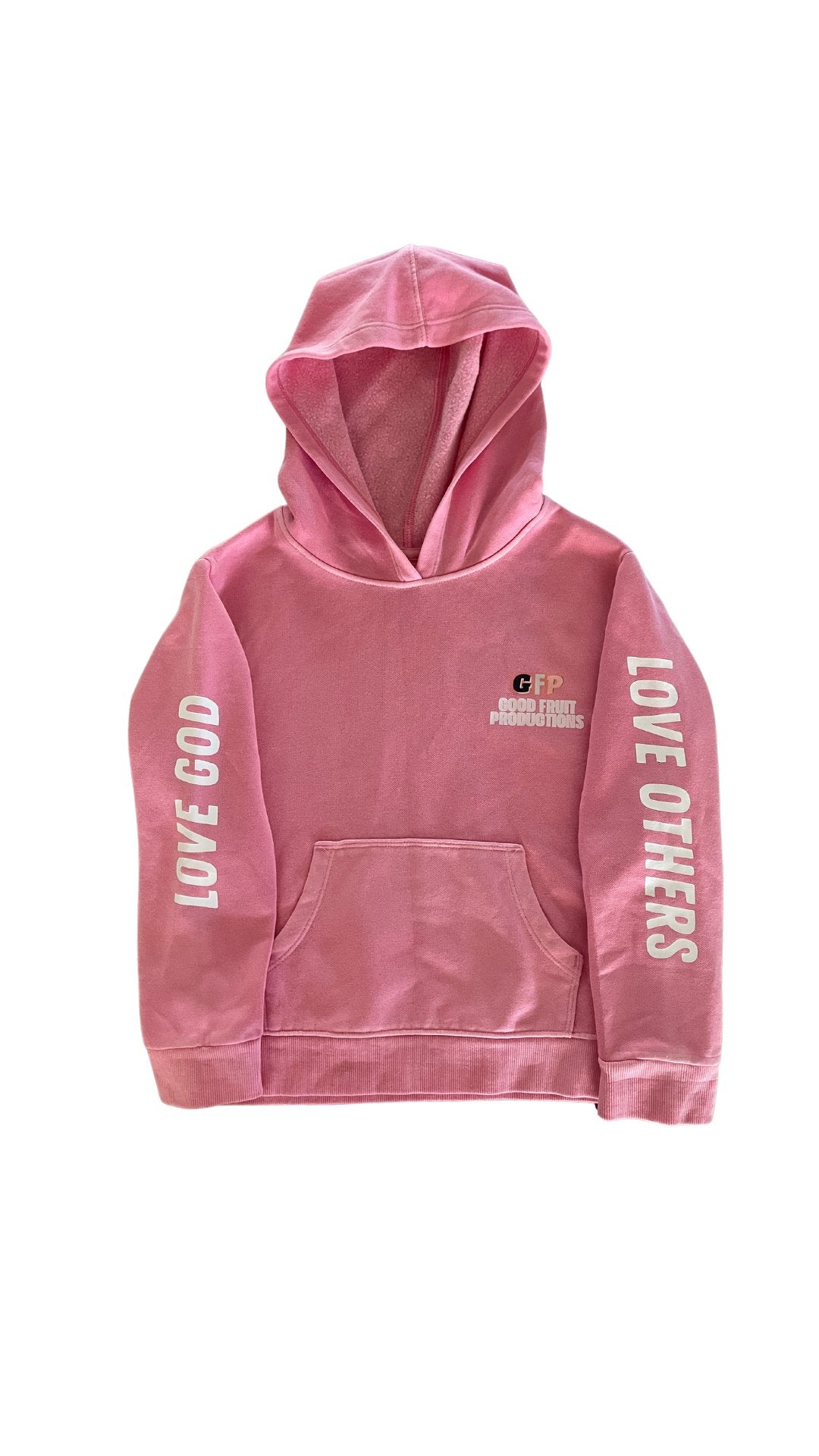 Love Hoodie - Youth (Pink) - Good Fruit Productions