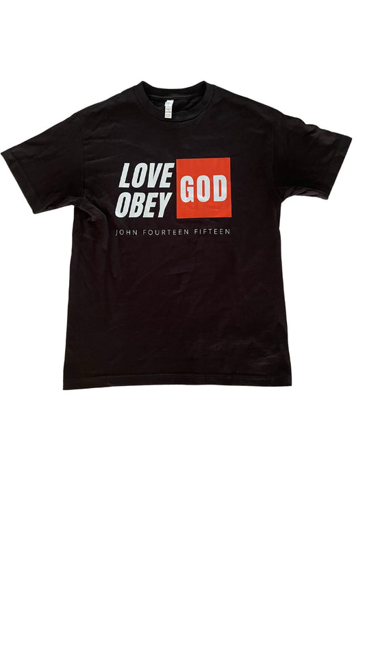 Love/Obey T-Shirt - Good Fruit Productions