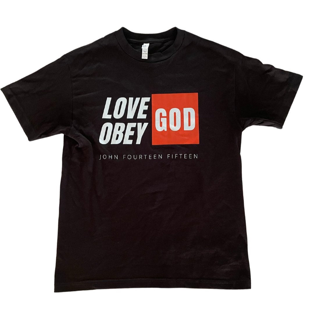 Love/Obey T-Shirt - Good Fruit Productions